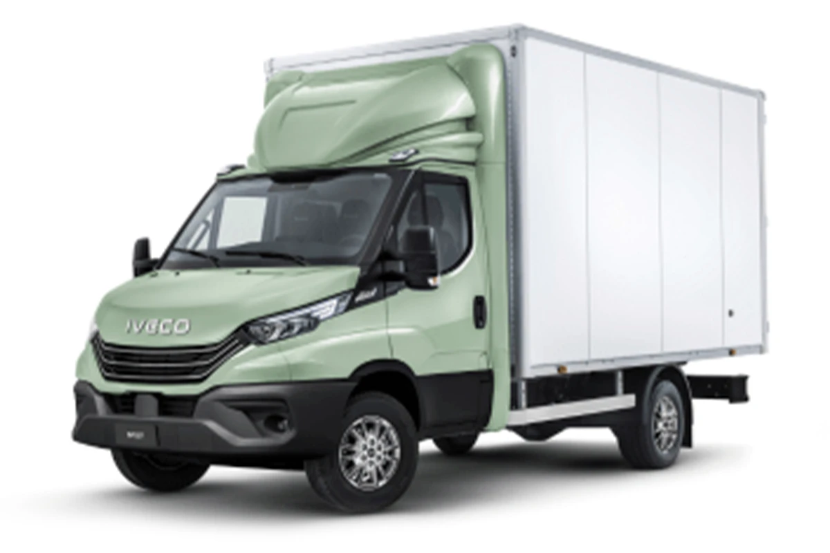 Samochód na wynajem - Iveco Kontener Winda